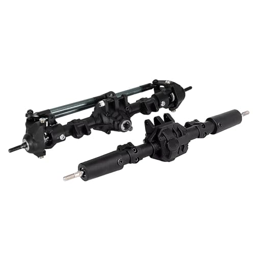 Kompatibel Mit Axial Für SCX10 II 90046 90047 1/10 RC Crawler Cars Tuningteile Zubehör Vorderachse Hinterachse Komplettachse RC Vorder Hinterachse(1set) von hjuink