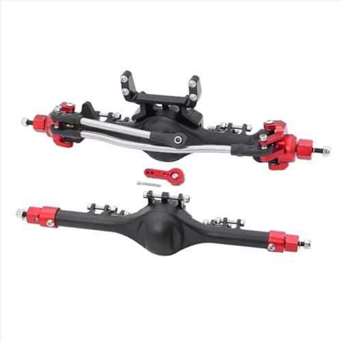 Kompatibel Mit Axial Für SCX10 II 90046 90047 1/10 RC Crawler-Upgrade-Teile, Vorder- Und Hinterachsen, Gerade Komplettachsen RC Vorder Hinterachse von hjuink