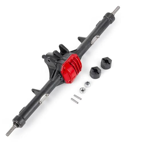 Kompatibel Mit Axial Für SCX10 II 90046 90047 90059 90060 1/10 RC Für Rock Crawler Auto-Upgrade-Teile Vorne Hinten Gerade Komplette Achse RC Vorder Hinterachse(Rear) von hjuink