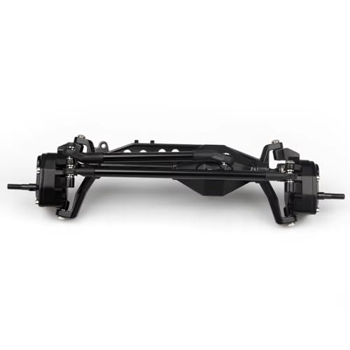 Kompatibel Mit Axial Für SCX10 III AXI03007 Für SCX10.3 RC Crawler Car Upgrades Teile Zubehör CNC-gefräste Vorderachse Aus Aluminiumlegierung Zubehör Teile RC Autos von hjuink