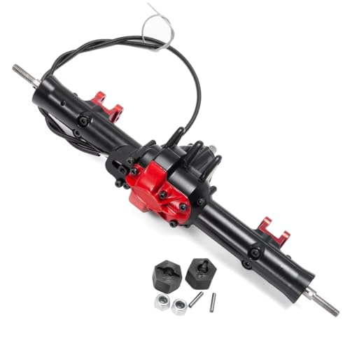 Kompatibel Mit D90 TF2 1/10 RC Für Rock Crawler Auto-Upgrade-Modifikationsteile, Aluminiumlegierung, Vorder- Und Hinterachse, Differentialsperre RC Vorder Hinterachse(Rear) von hjuink