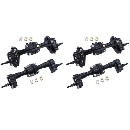 Kompatibel Mit FMS Für FCX24 1/24 RC-Auto-Upgrades, Teile, Modifikation, Ersatzteil, 2 X Metall, Komplettes Portal-Achsgetriebe Vorne Und Hinten RC Vorder Hinterachse Kompatibel Mit FMS Für FCX24 1/24 RC-Auto-Upgrades, Teile, Modifikation, Ersatzteil, 2 X Metall, Komplettes Portal-Achsgetriebe Vorne Und Hinten RC Vorder Hinterachse von hjuink