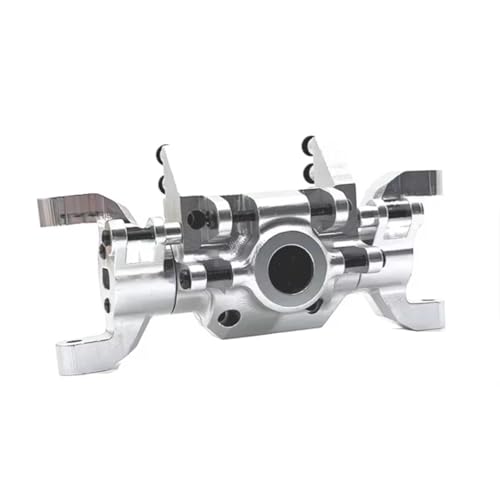 Kompatibel Mit HB ZP1001 ZP1002 ZP1003 ZP1004 1/10 RC-Auto-Upgrade-Teile, Modifikationszubehör, 2-teilige Vorder- Und Hinterachsbrücke RC Vorder Hinterachse(Silver,Front) von hjuink