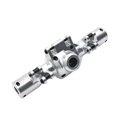 Kompatibel Mit HB ZP1001 ZP1002 ZP1003 ZP1004 1/10 RC-Auto-Upgrade-Teile, Modifikationszubehör, 2-teilige Vorder- Und Hinterachsbrücke RC Vorder Hinterachse(Silver,Rear) von hjuink