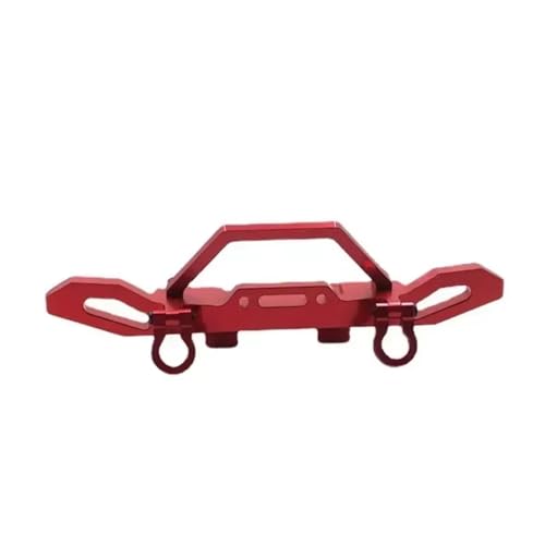 Kompatibel Mit HB ZP1001 ZP1002 ZP1003 ZP1004 1/10 RC Crawler Auto Upgrade Teile Zubehör Metall Frontstoßstange RC-Stoßstange(Red) von hjuink