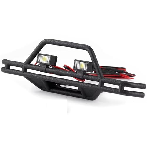 Kompatibel Mit HPI Für Venture 1/18 RC-Auto-Upgrade-Dekoration, Zubehör, Teile, Frontstoßstange Mit Licht RC Stoßstange von hjuink