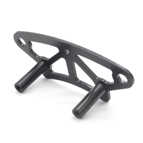 Kompatibel Mit HSP 102058 122058 94122 94102 94123 94103 1/10 RC-Auto-Upgrade-Teile Zubehör Aluminium-Frontstoßstange 02009 RC-Stoßstange(Black) von hjuink