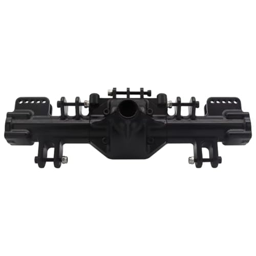 Kompatibel Mit Losi Für LMT 1/8 RC Monster Truck Auto-Upgrade-Modifikationsteile DIY Aluminiumlegierung Vorder- Und Hinterachsengehäuse RC Vorder Hinterachse(Black) von hjuink