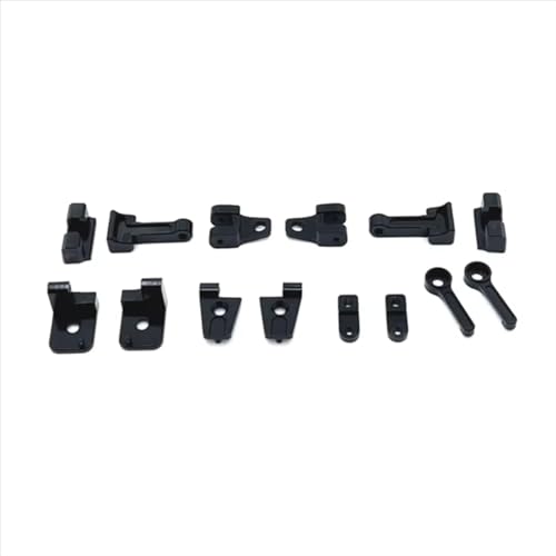 Kompatibel Mit MJX Für Hyper Go H12Y 1/12 Fernbedienungsauto-Upgrade-Teile Ersatzzubehör Shell Trim Kit RC-Zubehör(Black) von hjuink