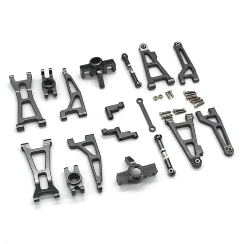 Kompatibel Mit MJX H16 16207 16208 16209 16210 1/16 RC-Auto-Upgrades Teile Metall Vorne Hinten Arm Lenkkomponenten Block Zubehör Teile RC Autos von hjuink