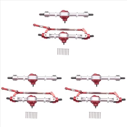 Kompatibel Mit MN D90 D91 D96 D99S MN90 MN96 MN99 Für MN99S 1/12 RC-Auto-Upgrade-Modifikationsteile 3X Komplette Vorder- Und Hinterachse RC Vorder Hinterachse von hjuink