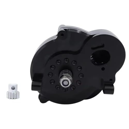 Kompatibel Mit MN128 MN86 MN86K MN86KS G500 1/12 RC Für Rock Crawler Truck Upgrade-Teile CNC-Getriebe Getriebe Motorgetriebe Zubehör Teile RC Autos(Black) von hjuink