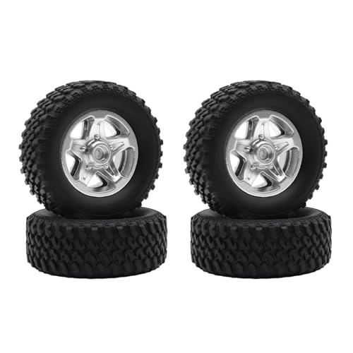Kompatibel Mit MN78 MN82S MN82Pro 1/12 RC-Auto-Upgrade-Teile, Metall-Beadlock-Felgennaben-Reifensatz, 62 Mm X 23 Mm RC-Zubehör Kompatibel Mit MN78 MN82S MN82Pro 1/12 RC-Auto-Upgrade-Teile, Metall-Beadlock-Felgennaben-Reifensatz, 62 Mm X 23 Mm RC-Zubehör von hjuink