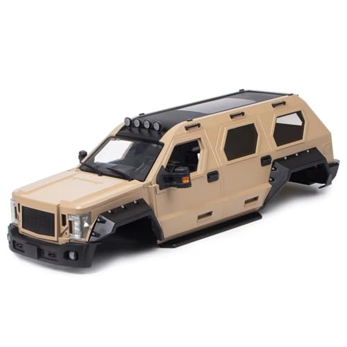 Kompatibel Mit TRX4 Für Axial Für SCX10 1/10 RC Crawler Autorahmen-Upgrade-Teile 324 Mm Radstand G.Patton GX Hard Body Shell RC-Zubehör(Yellow) von hjuink