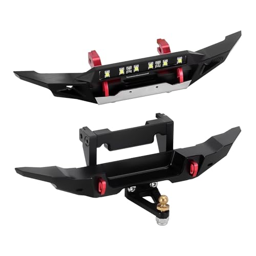 Kompatibel Mit TRX4M 1/18 RC Crawler Car Upgrade Modifikation Ersatzzubehör Teile Aluminium Frontstoßstange Hinten RC-Stoßstange von hjuink