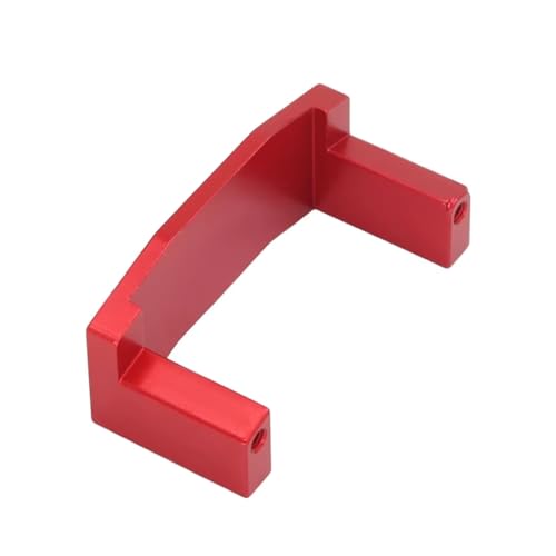 Kompatibel Mit Tamiya Für TT-02 54977 1/10 RC-Autoteile, Metall-Servohalterung, Basis, Ersatzhalterung Aus Aluminiumlegierung Mit Schrauben RC-Zubehör(Red) von hjuink
