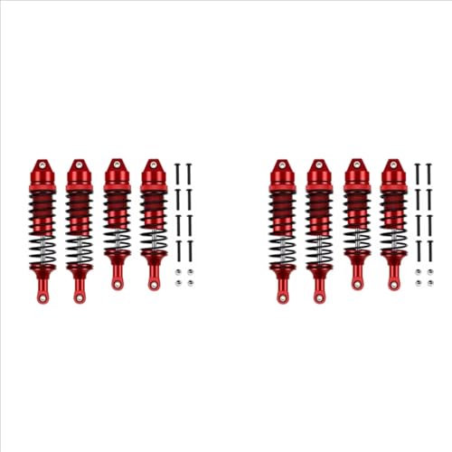 Kompatibel Mit Traxxas Für Slash 4X4 Für VXL 2WD Für Rustler Für Stampede Für Hoss 1/10 RC-Autoteile, Metall-Stoßdämpfer Vorne Und Hinten RC-Zubehör von hjuink