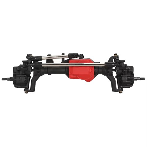 Kompatibel Mit Traxxas Für TRX-4 1/10RC-Autos, Upgrades, Teile, Modifikation, Ersatz-Vorder- Und Hinterachsen Mit T-Lock-Differential RC Vorder Hinterachse(Front Axle) von hjuink