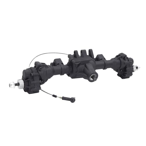 Kompatibel Mit Traxxas Für TRX-4 6WD 1/10 RC Crawler Upgrades Teile Vorne Mitte Hinten Portal Komplettachsen T-Lock Differential RC Vorder Hinterachse(Middle) von hjuink