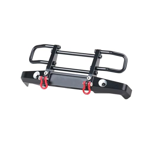 Kompatibel Mit Traxxas Für TRX-4M Für Bronco 1/18 RC Crawler Car Aluminium Frontstoßstange Upgrades Teile Zubehör RC Stoßstange von hjuink