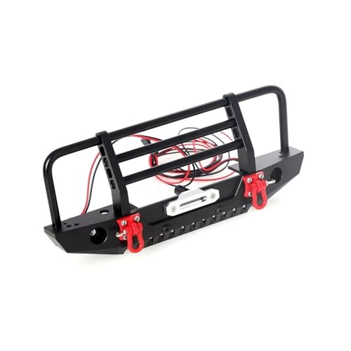 Kompatibel Mit Traxxas Für TRX4 Für TRX6 Für Axial Für SCX10 II III PRO Gen8 Gen9 1/10 RC Crawler Aluminium-Frontstoßstange Upgrades Teile RC Stoßstange von hjuink