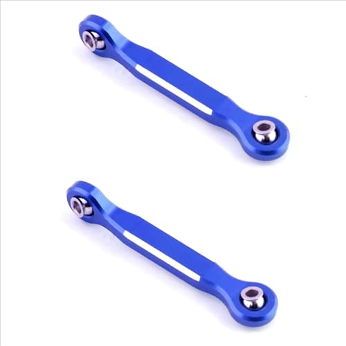 Kompatibel Mit Traxxas Für X-Maxx 6S 8S 1/5 RC Monster Truck Autos Upgrade-Teile 2X Aluminiumlegierung Lenkservoverbindung Spurstange Zubehör Teile RC Autos von hjuink