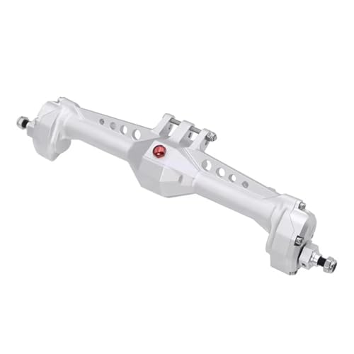 Kompatibel Mit Vanquish VS4-10 Für Phoenix F10 Für LCG 1/10 RC Für Chassis Crawler Autoteile Vorne Hinten Portalachse Komplettset DIY RC Vorder Hinterachse(Silver,Rear) von hjuink