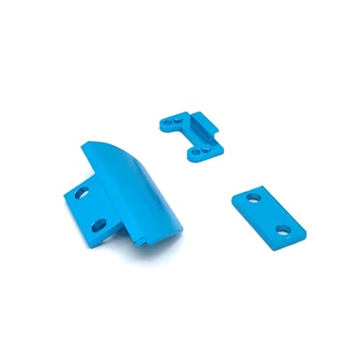 Kompatibel Mit WLtoys 1/14 144010 144001 144002 1/12 124017 124019 RC-Autoteile Zubehör Metall-Frontstoßstange RC-Stoßstange(Blue) von hjuink