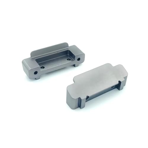 Kompatibel Mit WLtoys A959-B A969-B A979-B 1/18 RC-Auto-Upgrade-Ersatzteilzubehör 2-teilige Vordere Hintere Stoßstange RC-Stoßstange(Gray) von hjuink