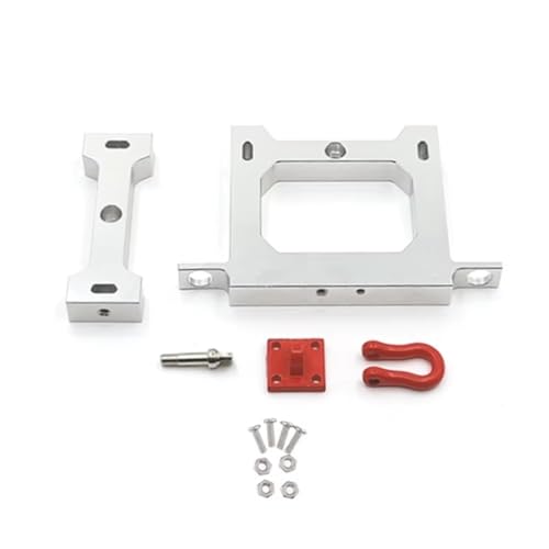 Kompatibel Mit WPL B14 B24 B16 B36 C14 C24 1/16 RC Truck Auto-Upgrades Teile Zubehör Metall-Heckstoßstange Mit Abschlepphaken Zubehör Teile RC Autos von hjuink