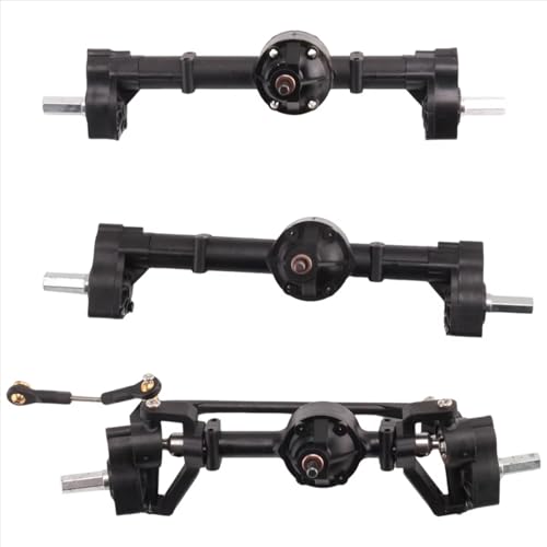 Kompatibel Mit WPL B16 B36 6X6 6WD 1/16 RC-Auto-Upgrade-Teile, Modifikationszubehör, 3-teiliges Portalachsen-Set Vorne, Hinten Und Mittig RC Vorder Hinterachse Kompatibel Mit WPL B16 B36 6X6 6WD 1/16 RC-Auto-Upgrade-Teile, Modifikationszubehör, 3-teiliges Portalachsen-Set Vorne, Hinten Und Mittig RC Vorder Hinterachse von hjuink
