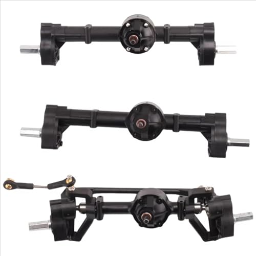 Kompatibel Mit WPL B16 B36 6X6 6WD 1/16 RC-Auto-Upgrade-Teile, Modifikationszubehör, 3-teiliges Portalachsen-Set Vorne, Hinten Und Mittig RC Vorder Hinterachse Kompatibel Mit WPL B16 B36 6X6 6WD 1/16 RC-Auto-Upgrade-Teile, Modifikationszubehör, 3-teiliges Portalachsen-Set Vorne, Hinten Und Mittig RC Vorder Hinterachse von hjuink