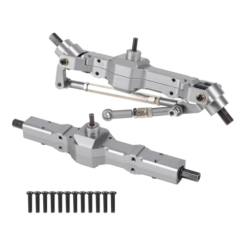 Kompatibel Mit WPL C14 1/16 Fernbedienung Auto Upgrade Teile Ersatz Zubehör Metall Vorne Hinten Brücke Achse Getriebe RC Vorder Hinterachse Kompatibel Mit WPL C14 1/16 Fernbedienung Auto Upgrade Teile Ersatz Zubehör Metall Vorne Hinten Brücke Achse Getriebe RC Vorder Hinterachse von hjuink