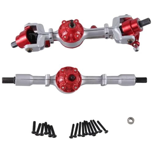 Kompatibel Mit WPL C14 C24 B14 B24 B16 B36 1/16 Fernbedienungsautos, Upgrades, Teile, Zubehör, Zinklegierung, Vorder- Und Hinterachse RC Vorder Hinterachse(Color1) von hjuink