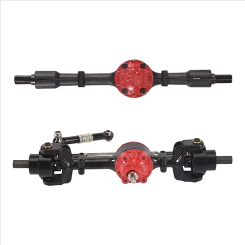 Kompatibel Mit WPL C14 C24 C34 C44 B14 B24 1/16 Fernbedienung Auto Upgrades Teile Modifikation Ersatz Metall Vordere Hinterachse RC Vorder Hinterachse von hjuink