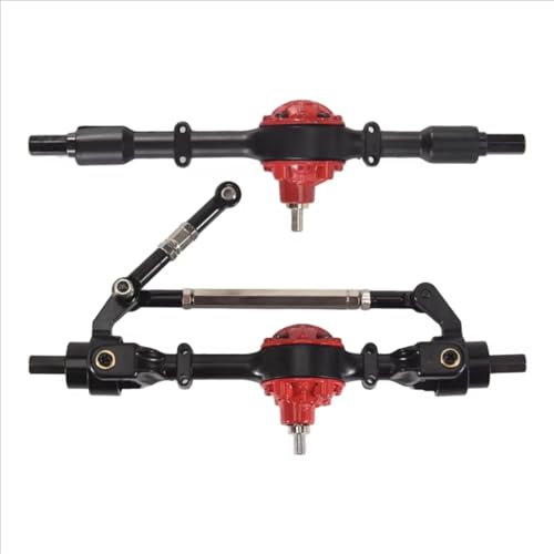Kompatibel Mit WPL C14 C24 C34 C44 B14 B24 1/16 RC-Autos, Upgrades, Teile, Ersatzzubehör, Metalle, Vorder- Und Hinterachse RC Vorder Hinterachse von hjuink