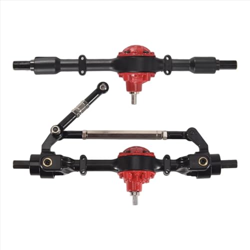 Kompatibel Mit WPL C14 C24 C34 C44 B14 B24 1/16 RC-Autos, Upgrades, Teile, Modifikationszubehör, Metalle, Vorder- Und Hinterachsen RC Vorder Hinterachse von hjuink