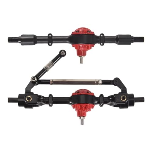 Kompatibel Mit WPL C14 C24 C34 C44 B14 B24 1/16 RC-Autos, Upgrades, Teile, Modifikationszubehör, Metalle, Vorder- Und Hinterachsen RC Vorder Hinterachse von hjuink