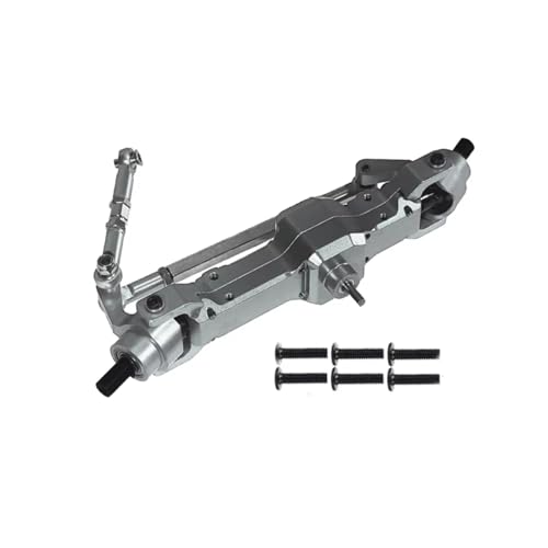 Kompatibel Mit WPL C14 C24 Für Feiyu Für JJRC 1/16 Fernbedienungsauto-Upgrade-Teileänderung Ersatz-Vorderachsbaugruppe RC Vorder Hinterachse(Gray) von hjuink