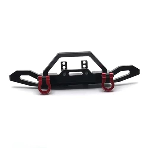Kompatibel Mit Wltoys 104001 1/10 RC Für Buggy RC Auto Upgrade Modifikation Zubehör Teile Metall Frontstoßstange RC-Stoßstange(Black) von hjuink