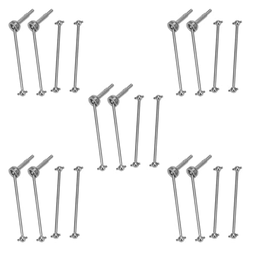 Kompatibel Mit Wltoys 144001 1/14 RC Drift Für Rennwagen-Upgrade-Teile, 20 Stück CVD Vorne Und Hinten Für Universal-Antriebswelle, Hundeknochen Zubehör Teile RC Autos von hjuink