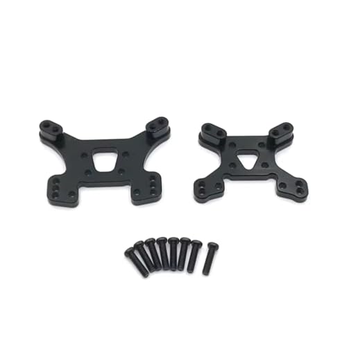 Kompatibel Mit Wltoys 144001 144002 144010 124007 124017 124019 RC-Auto-Upgrade-Teile Zubehör Metall Vorne Hinten Stoßdämpferbrücke Zubehör Teile RC Autos von hjuink