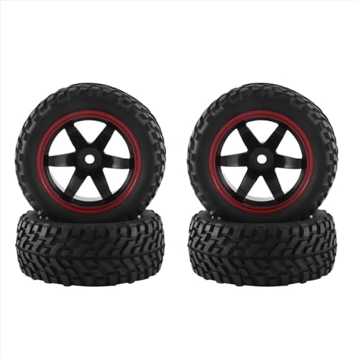 Kompatibel Mit Wltoys 144001 144010 124007 1/10 1/12 1/14 RC Für Rallye-Offroad Für Buggy-Auto-Upgrade-Teile, 4-teilig, 75 Mm Radreifen Zubehör Teile RC Autos von hjuink