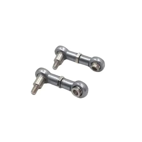 Kompatibel Mit Wltoys 284131 K969 K979 K989 P929 P939 1/28 RC-Auto-Upgrade-Teile, Modifikation, Ersatz-Lenkstange Aus Metall Zubehör Teile RC Autos(Gray) von hjuink