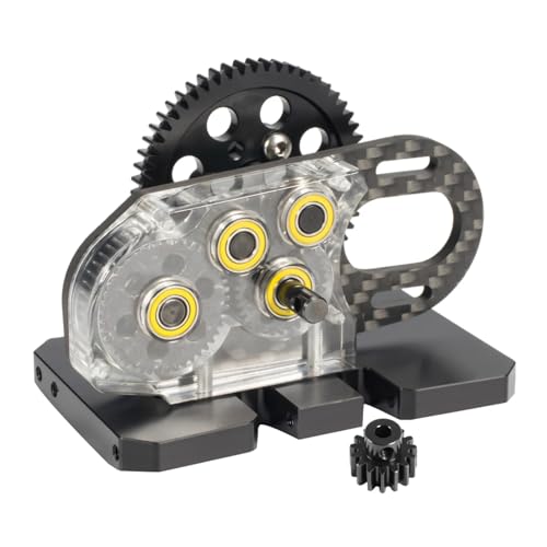 RC Teile Kompatibel Mit Comp Builds Gspeed UGRC Für SCX10 PRO Für Capra 1/10 RC Crawler Cars Teile Klares Acryl 2 Low Transmission Gearbox von hjuink