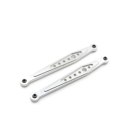 RC Teile Kompatibel Mit WLtoys 12428 12427 12423 12429 FY Fernbedienung Auto Upgrade Zubehör Teile Metall Hinten Feste Zugstange(Silver) von hjuink