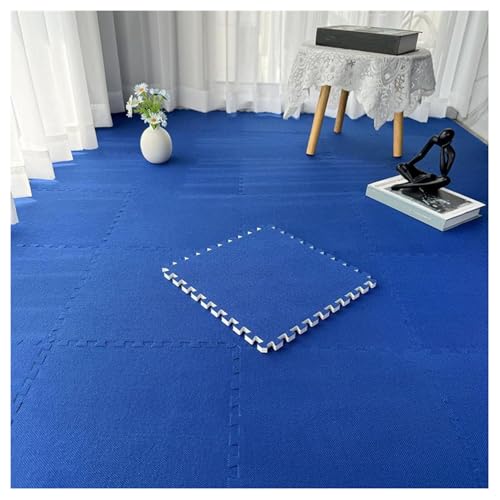 hnkhpkl Packung mit 10 quadratischen ineinandergreifenden Matten: Schaumstofffliesen, 30,5 x 30,5 cm, mit Leinenbezug, elegant und bequem, für Zuhause und Wohnzimmer (#29) von hnkhpkl