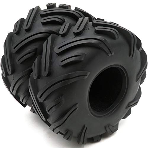 hobbysoul 2 Stück RC 2.2 Crawler Mud Reifen, Badland-Reifen, Höhe 135 mm, passend für 5,6 cm Beadlock-Felgen von hobbysoul