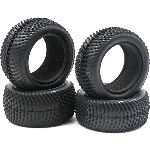 hobbysoul 4pcs 1/10 RC 2.2 Off Road Buggy Vorderreifen & Hinterreifen Reifen Tyre Tires with Foam Fit HSP HPI Redcat Car hobbysoul 4pcs 1/10 RC 2.2 Off Road Buggy Vorderreifen & Hinterreifen Reifen Tyre Tires with Foam Fit HSP HPI Redcat Car von hobbysoul