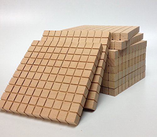 Hunderter Platten - Mathe-Würfel - VE 10 Stück Hunderter Platten - Mathe-Würfel - VE 10 Stück von holzwuerfel.com